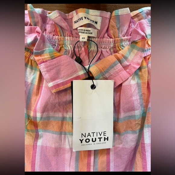 BNWT Native Youth tank top blouse Size M but fits up to a Large. - Picture 5 of 7